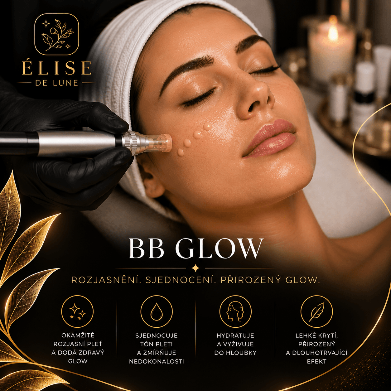 Rozjasňující ošetření pleti BB Glow