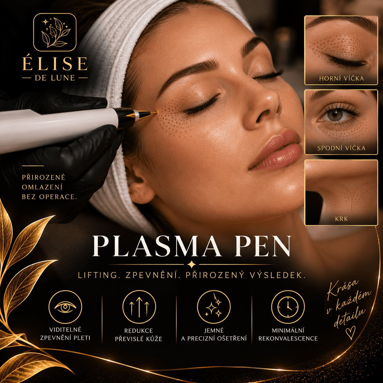 Neinvazivní plazmový lifting Plasma Pen